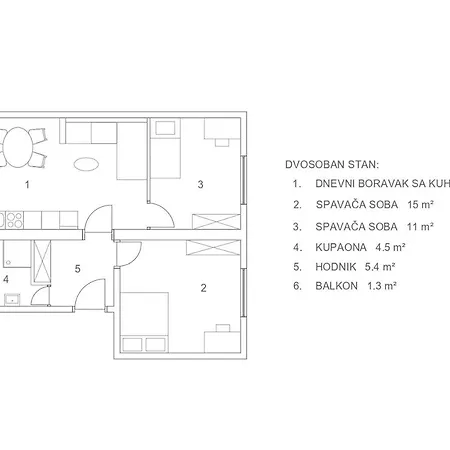 Yulia Lägenhet Pula